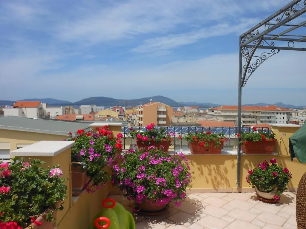 Ferienwohnung Casa I Gerani Vista Mare Alghero Apartment